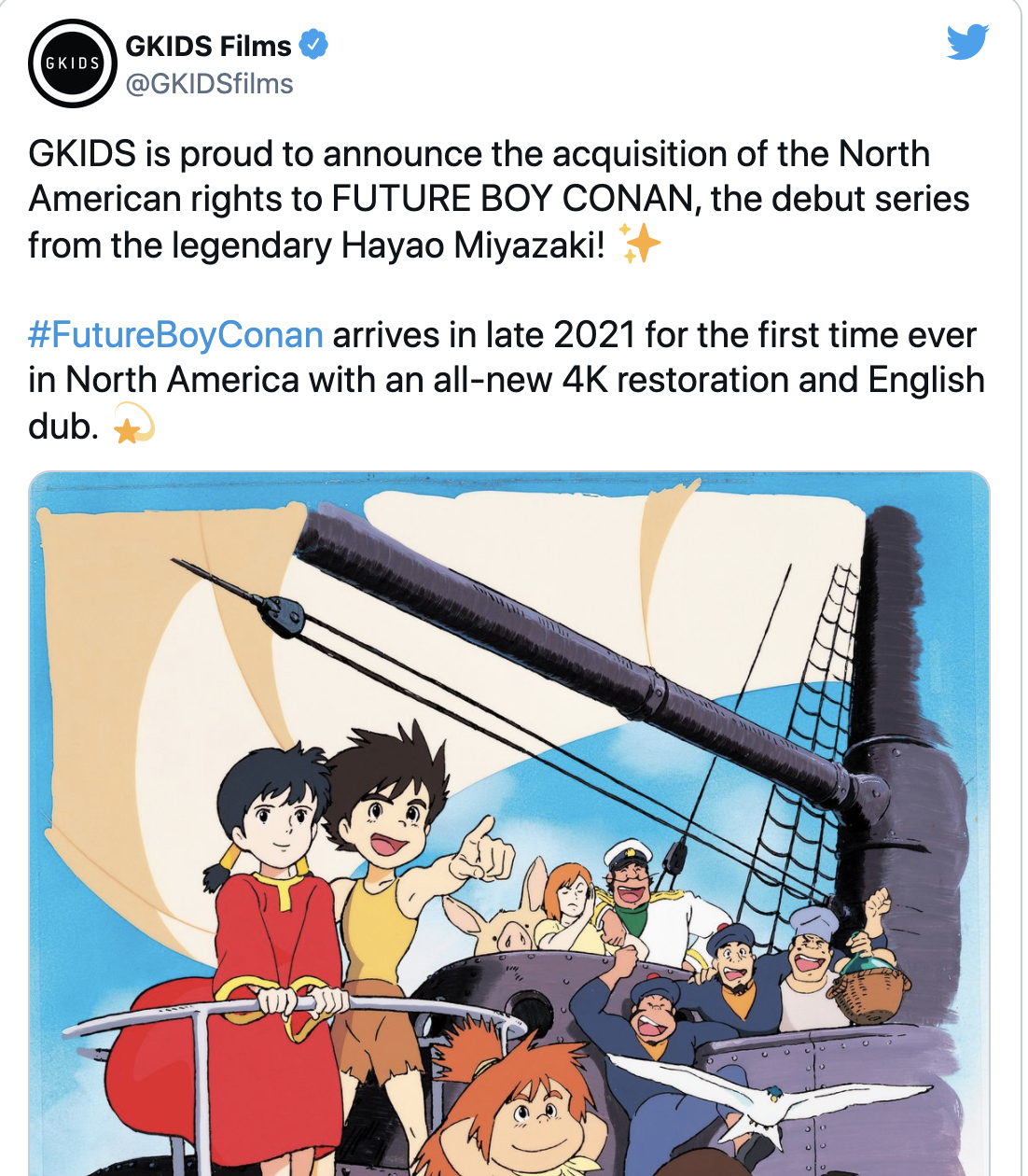After 40 years, Hayao Miyazaki's first solo-directed anime is finally  coming to North America - Japan Today