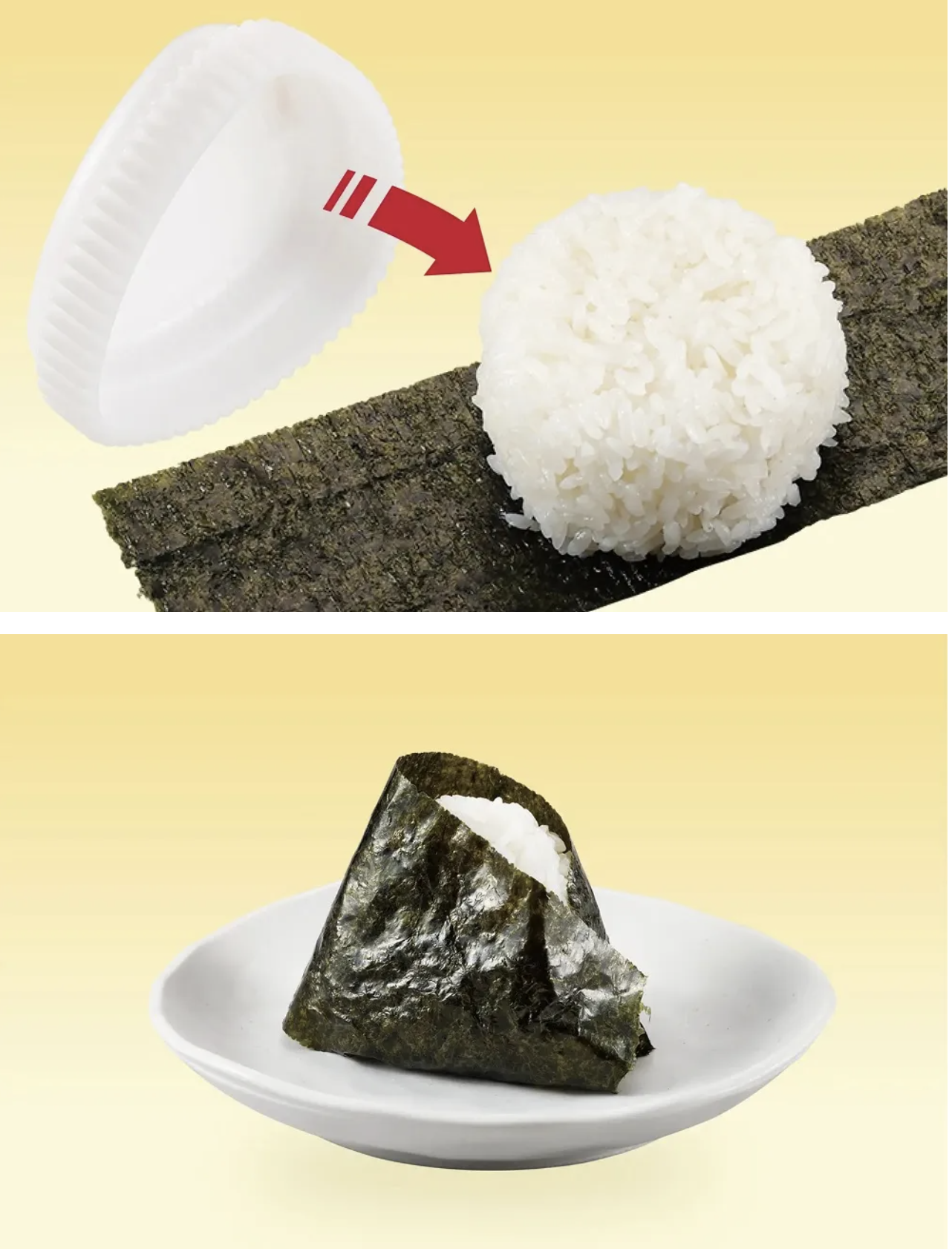 1pc/8pcs Molde Onigiri/arroz Triangular Prensa Fabricante - Temu