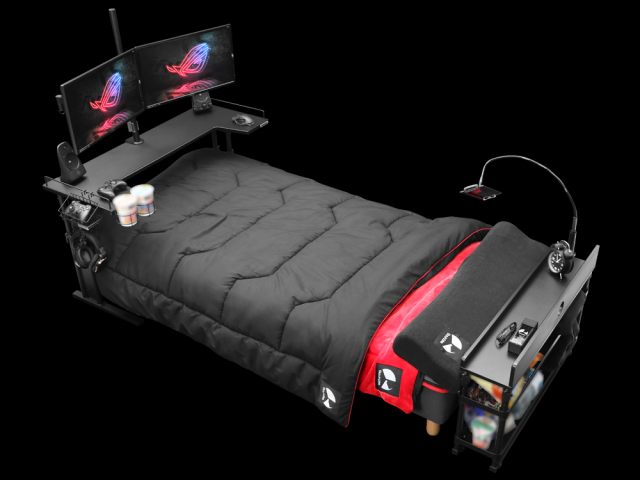 Japan Goes Beyond Gaming Desks With Gaming Bed Japan Today