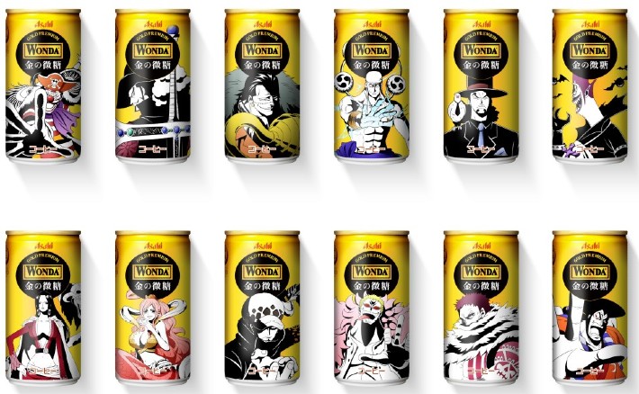 Enormous Cast Of 'One Piece' Characters Take Over Coffee Cans In Japan -  Japan Today