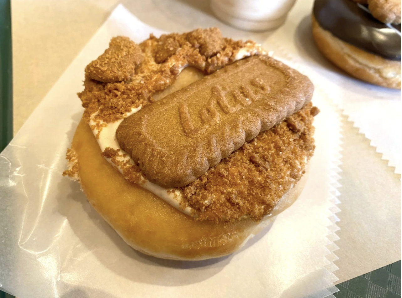 Krispy Kreme Has a New Line of Lotus Biscoff Doughnuts and We're