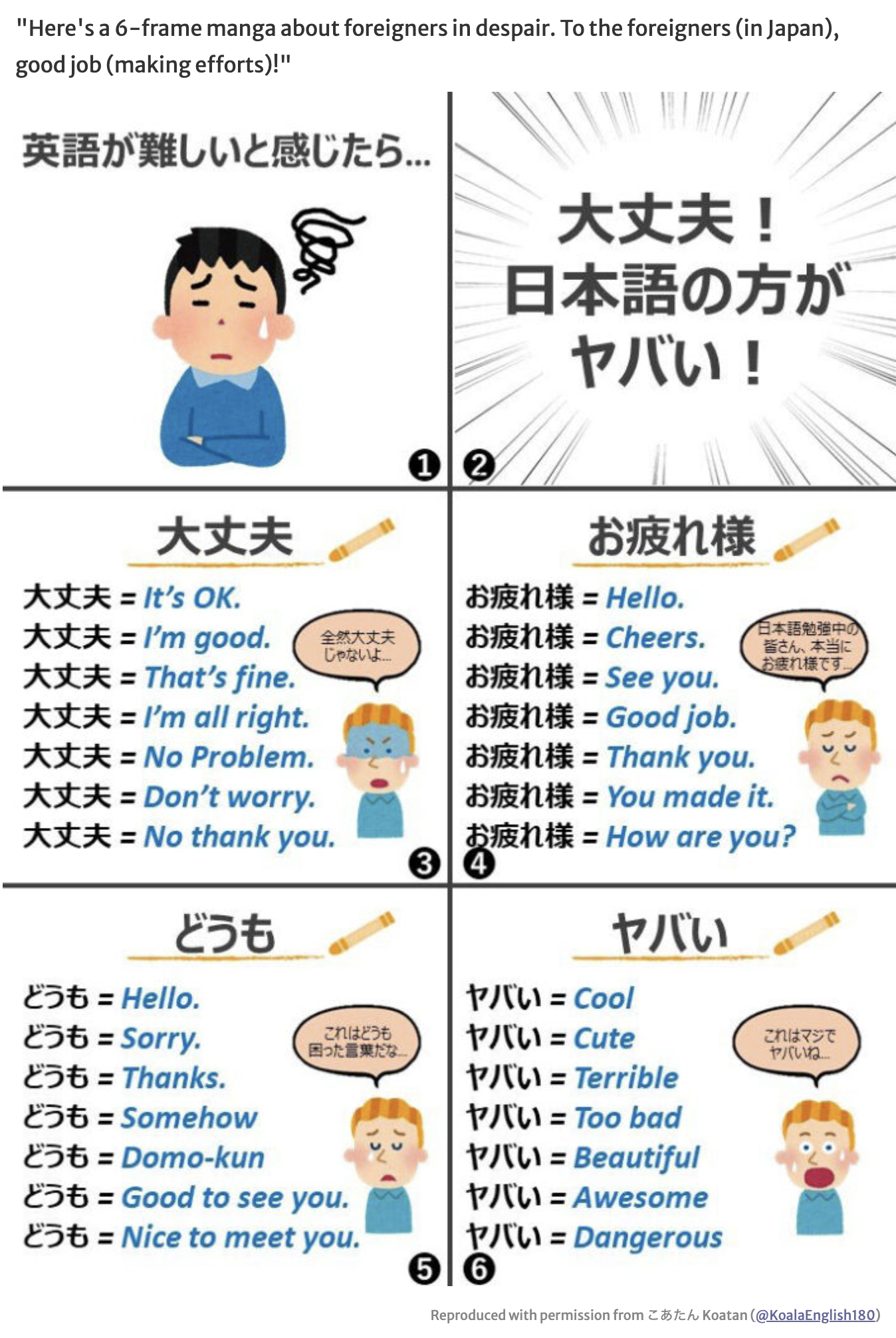 Yabai - やばい - Useful Japanese Words | Sticker