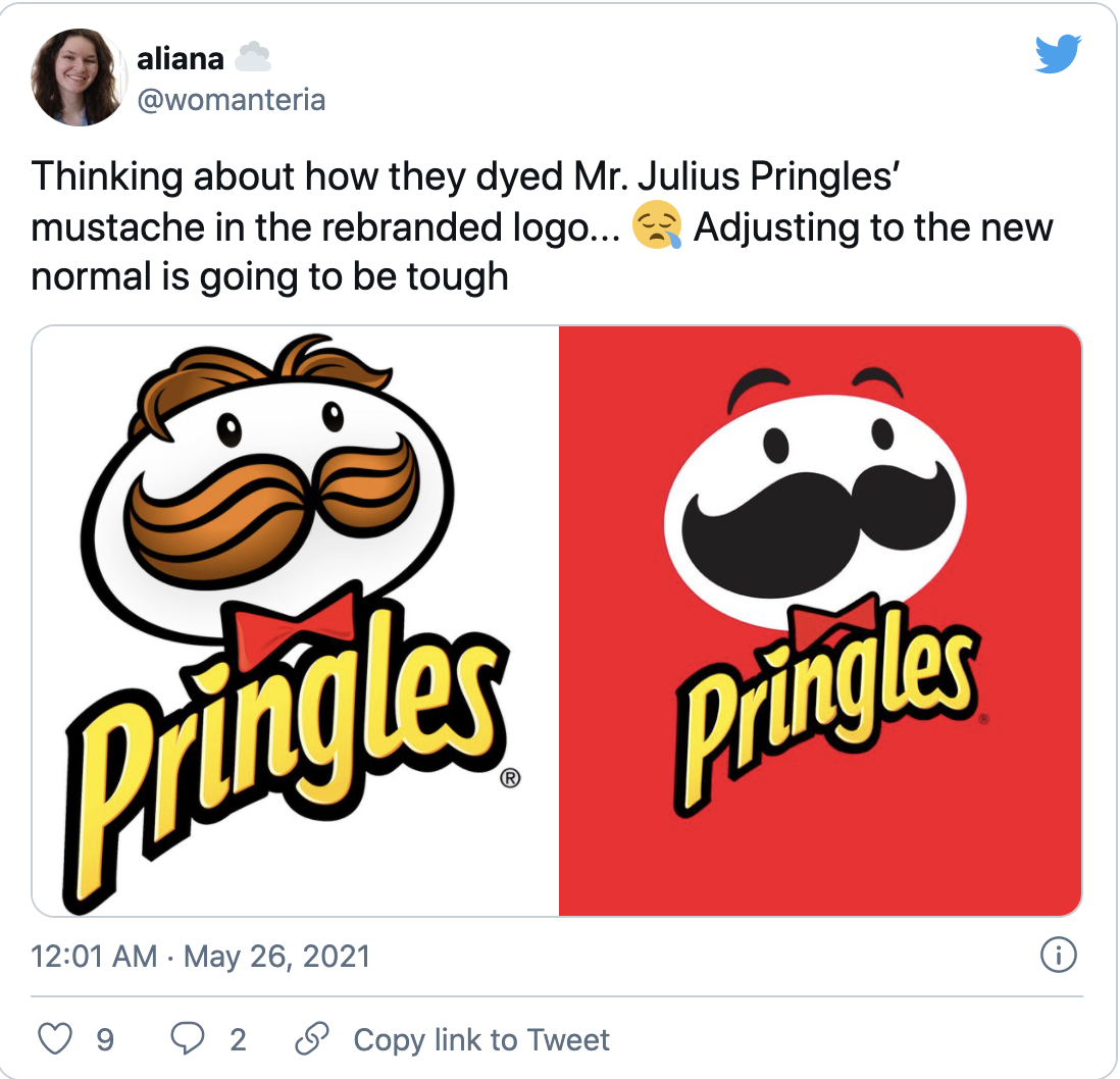 Pringles Logo Face
